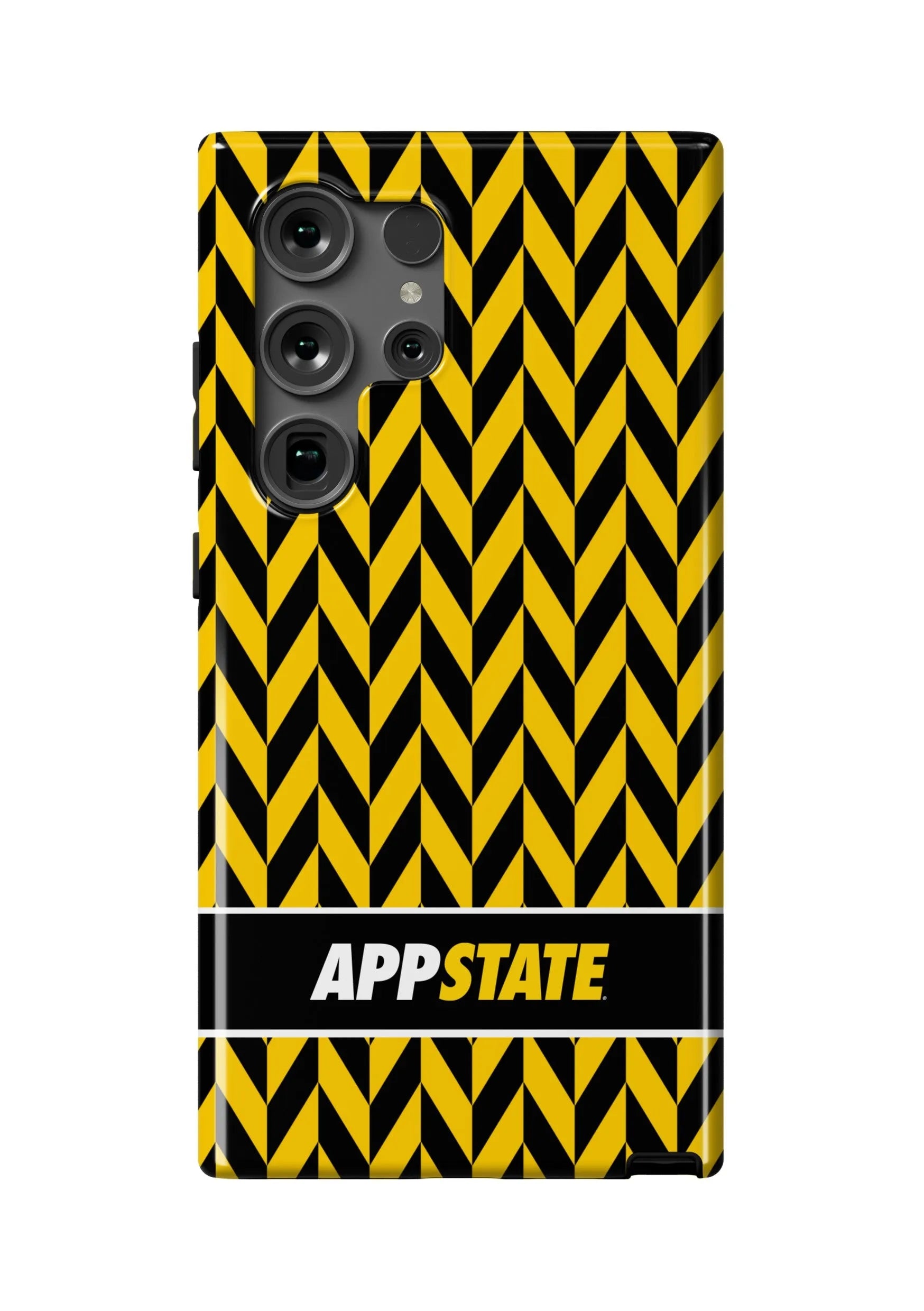 APP STATE Samsung Galaxy 24, 23 Mobile Phone Case - Zig Zag Gloss Mobile Phone Cases