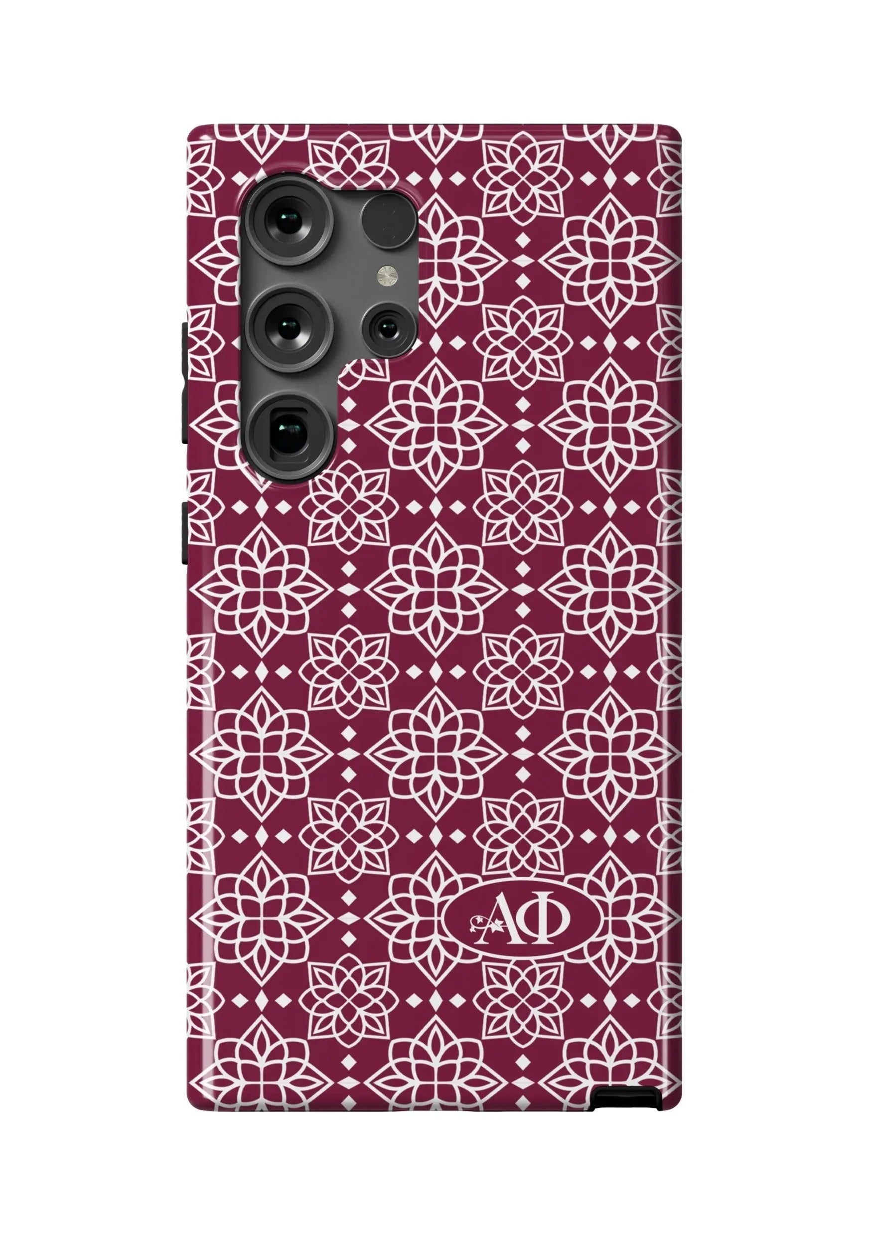Alpha Phi Samsung Galaxy 24, 23 Mobile Phone Case - Ornate Gloss Mobile Phone Cases
