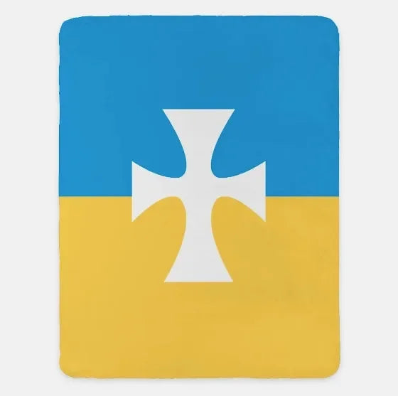 Sigma Chi XL 60x80 Blanket - Flag Blue Gold Throw Blankets