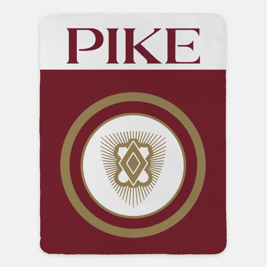 PIKE Sherpa Blanket XL 60x80 - Bullseye Default Title Throw Blankets