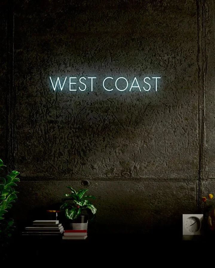 WEST COAST LED Neon Sign w/ Dimmer Neon Signs
