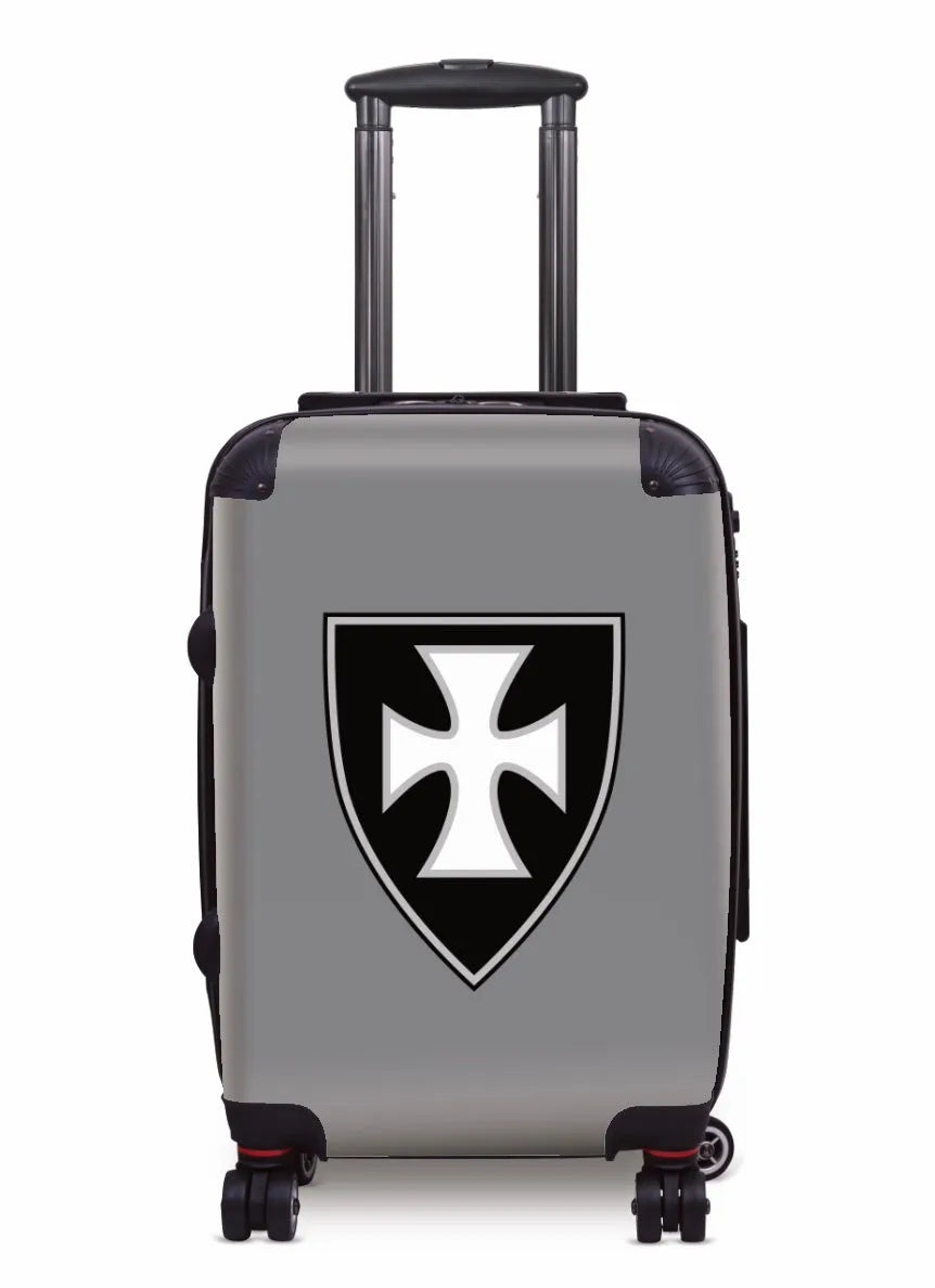 Sigma Chi Carry-On Suitcase - Shield Gray Suitcases