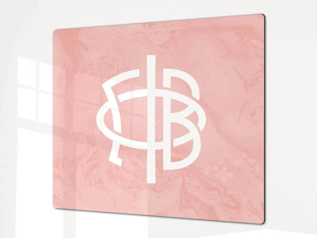 Gamma Phi Beta Charcuterie Board - Blush Marble Serveware