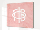 Gamma Phi Beta Charcuterie Board - Blush Marble Serveware