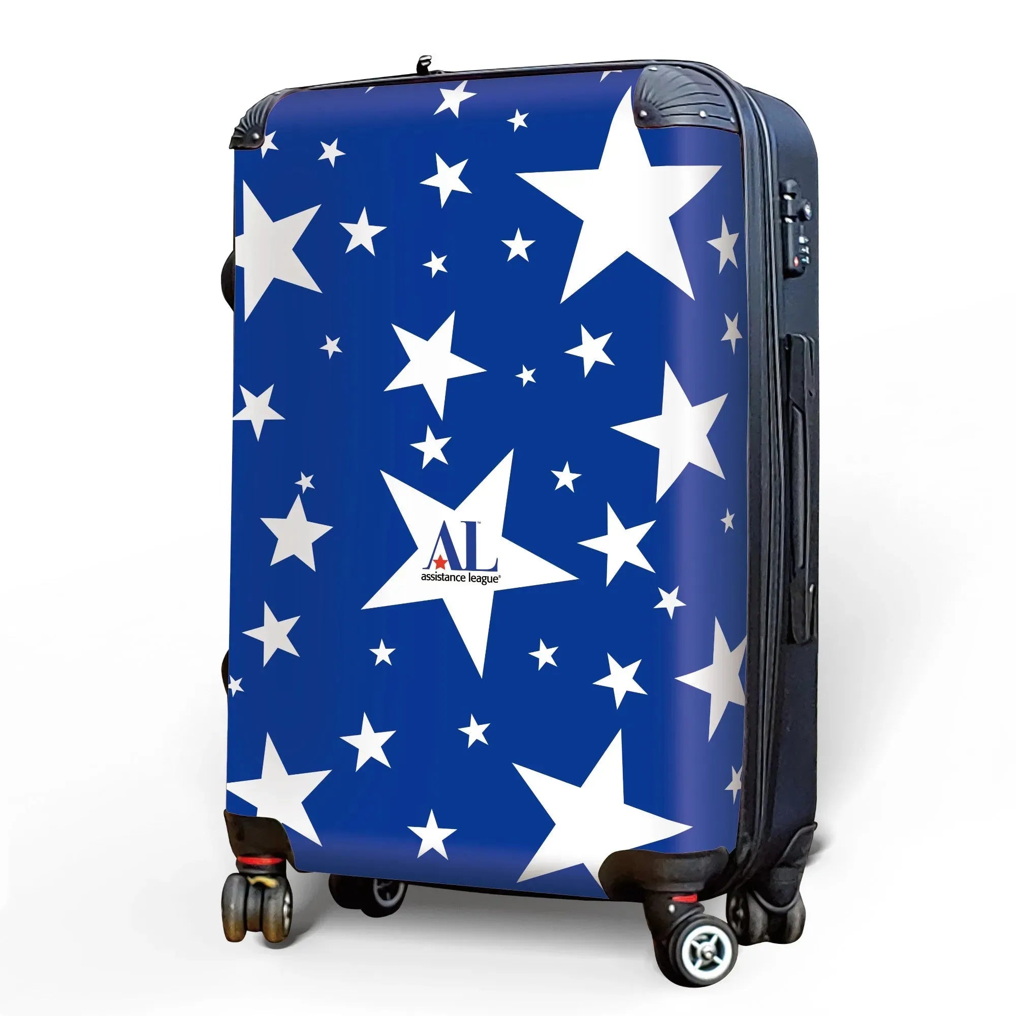 Assistance League Carry-On Suitcase - Stars Suitcases