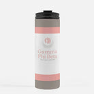 Gamma Phi Beta Thermal Tumbler 16 oz. - Traditional Stripes Drinkware