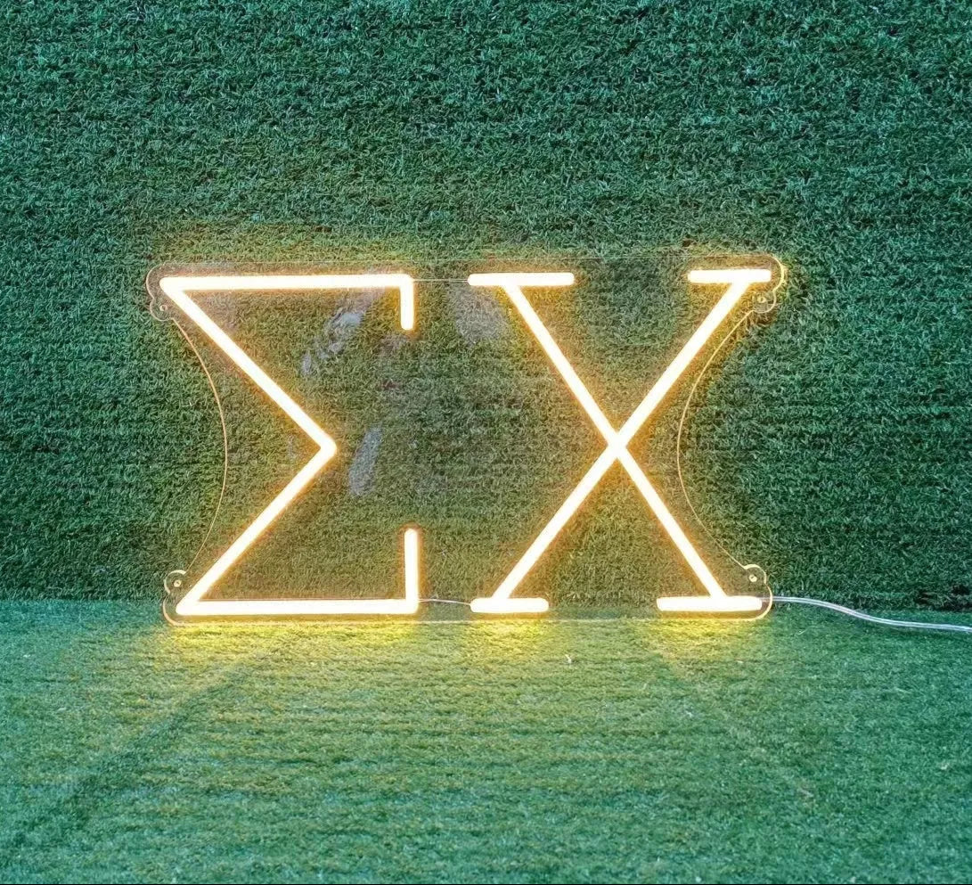Sigma Chi LED Neon Sign w/ Dimmer Neon Signs