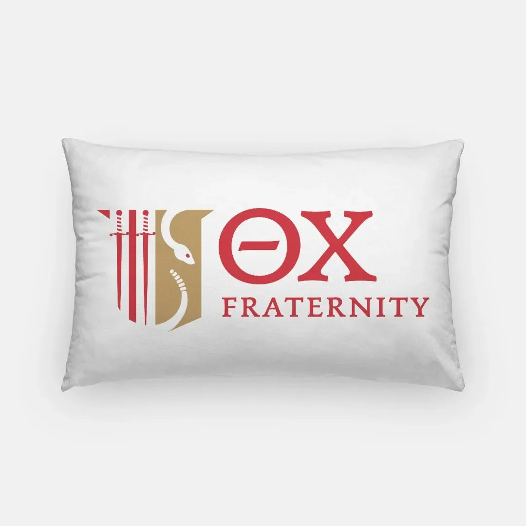 Theta Chi Shield Lumbar Pillow Cover Pillow Covers