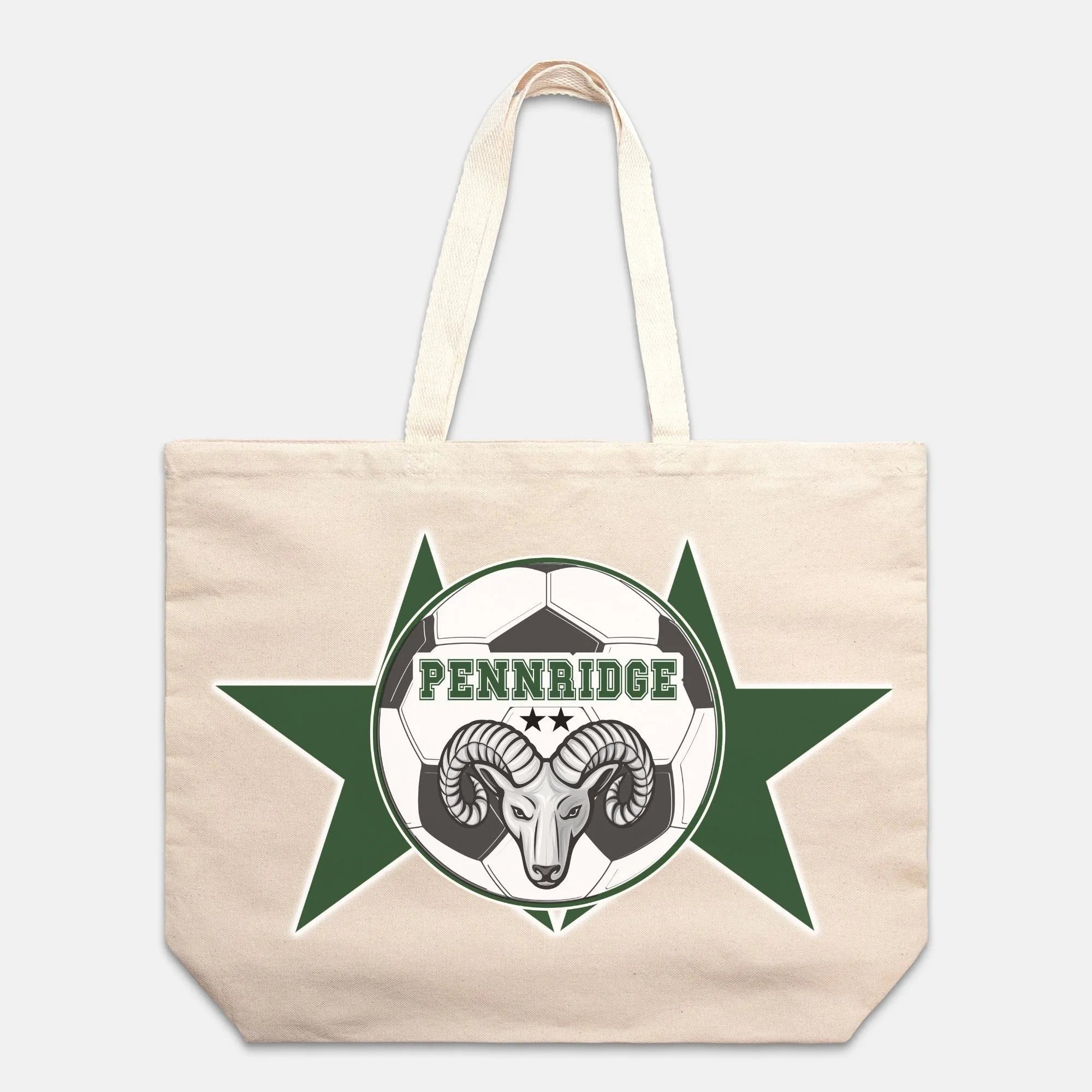 PHS Soccer Ball Oversized Tote Tote Bags