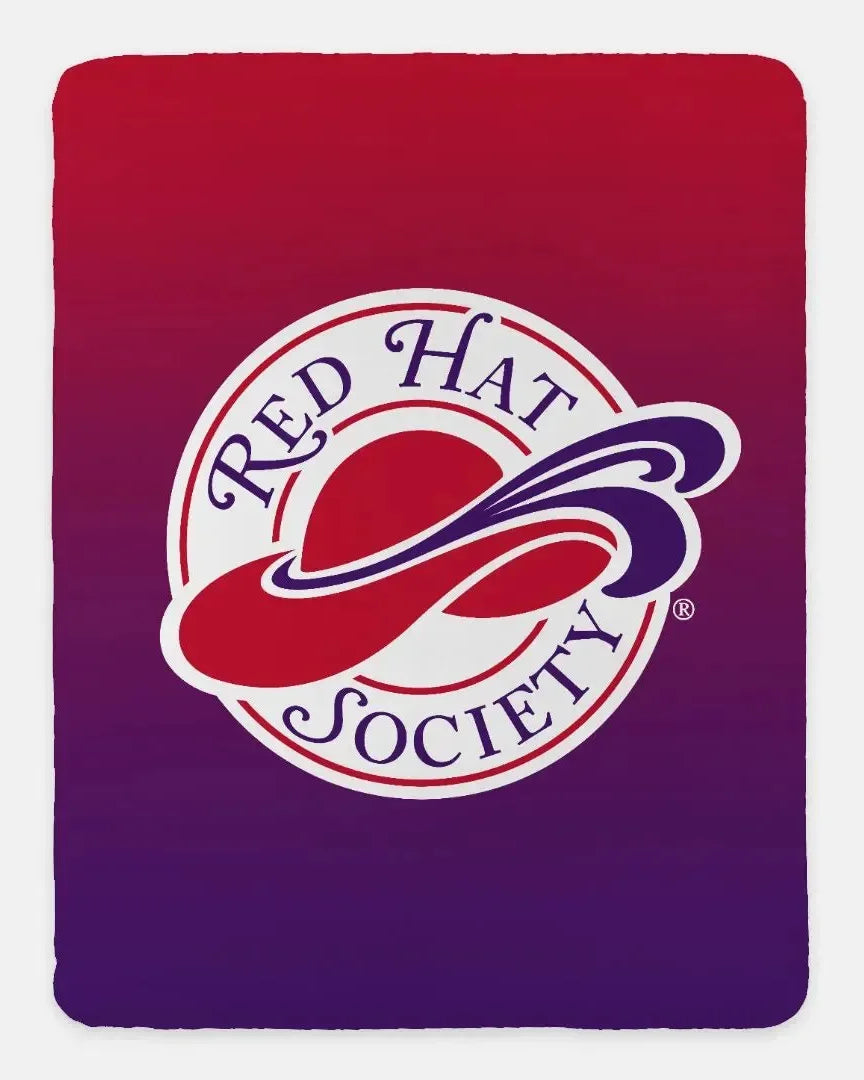 Red Hat Society Blanket - Gradient 60"x80" Throw Blankets