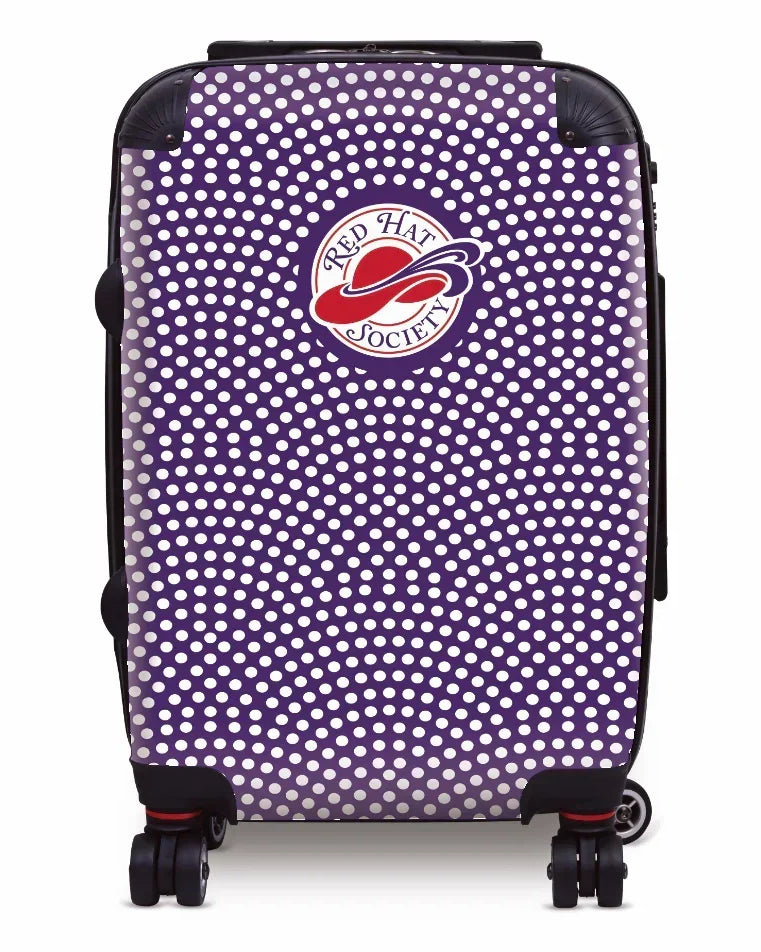 Red Hat Society Carry-on Luggage - Dots Suitcases