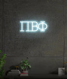 Pi Beta Phi LED Neon Sign w/ Dimmer Medium Neon Signs
