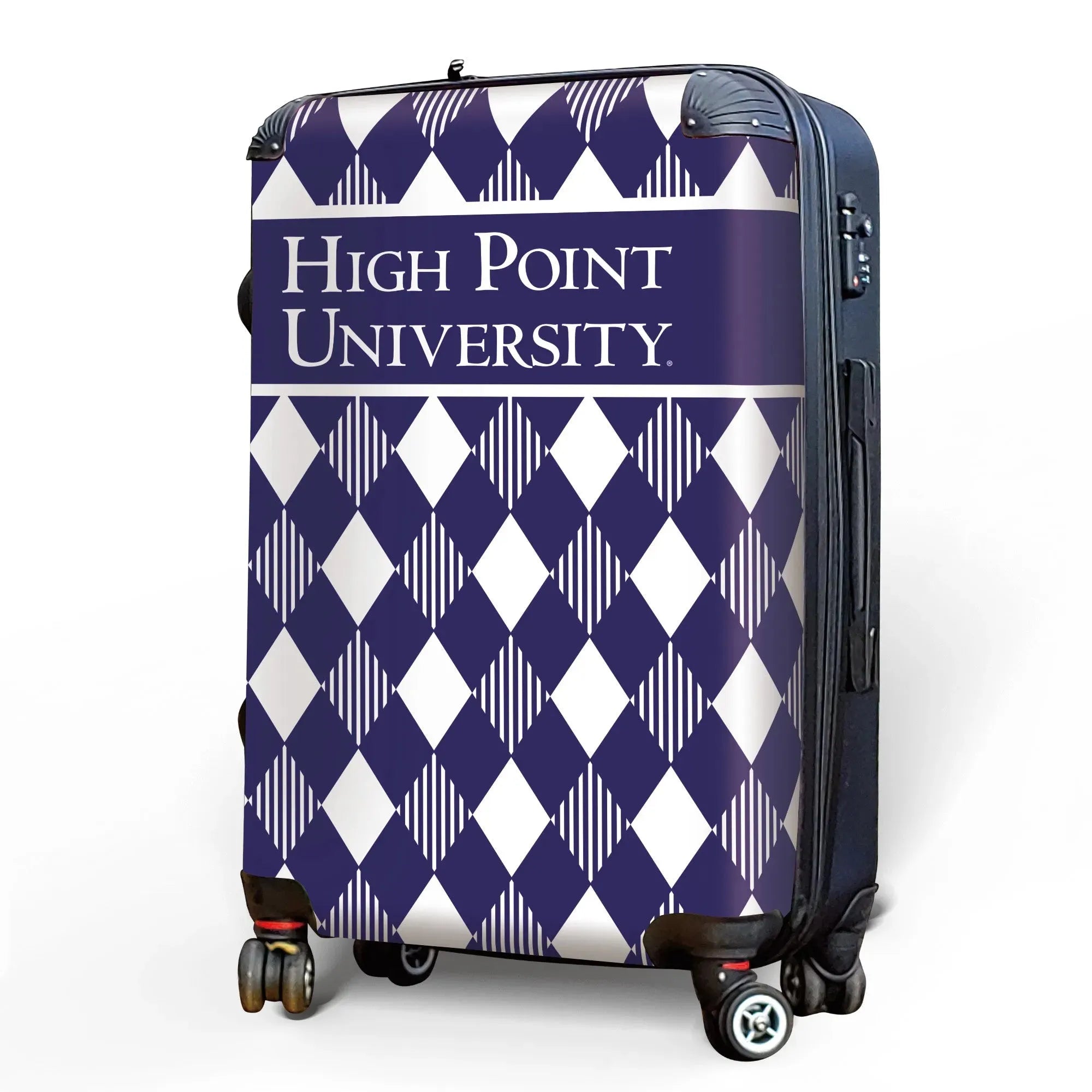 High Point University Carry-On Suitcase - Argyle Suitcases