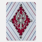 Pi Beta Phi XL 60x80 Sherpa Throw Blanket - Crest Diamond Pattern Throw Blankets