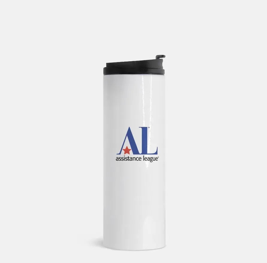 Assistance League Traditional Thermal Tumbler - 16 oz. White Drinkware