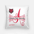 Arkansas State University 18" Monogram Throw Pillow Cover Pillow Covers