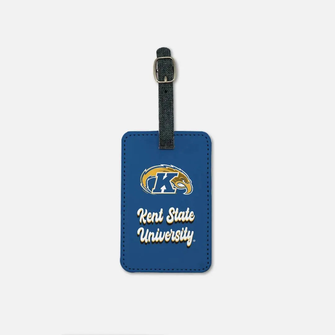 Kent State Luggage Tag - (Set of 2) Retro Luggage Tags