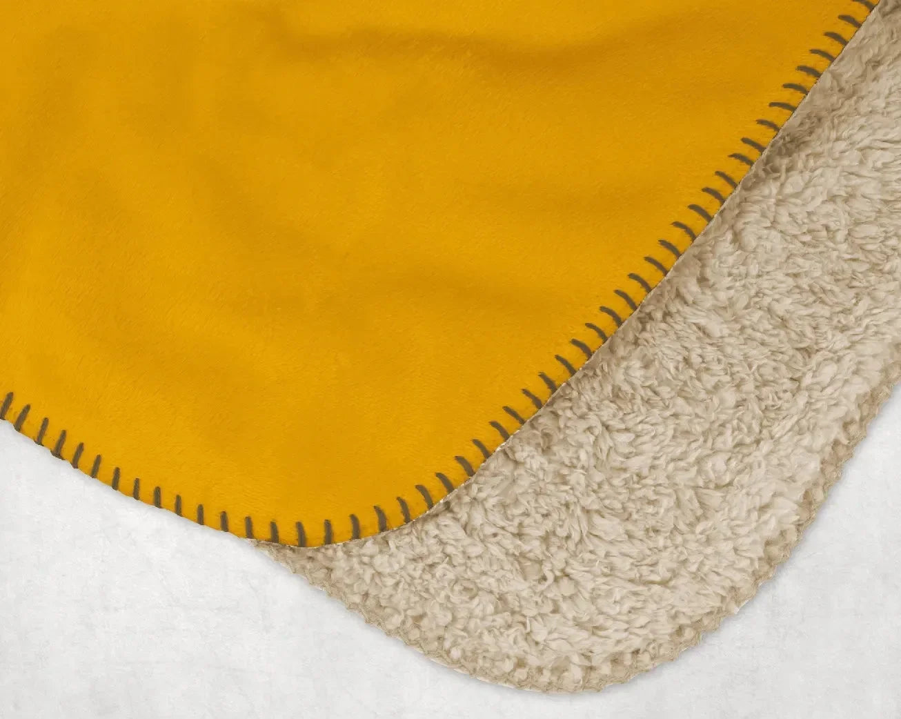 Phi Chi Theta XL 60x80 Sherpa Blanket - Gold Crest Throw Blankets