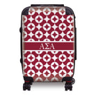 Alpha Sigma Alpha Carry-on Suitcase - Logomark Badgemark Pattern Suitcases
