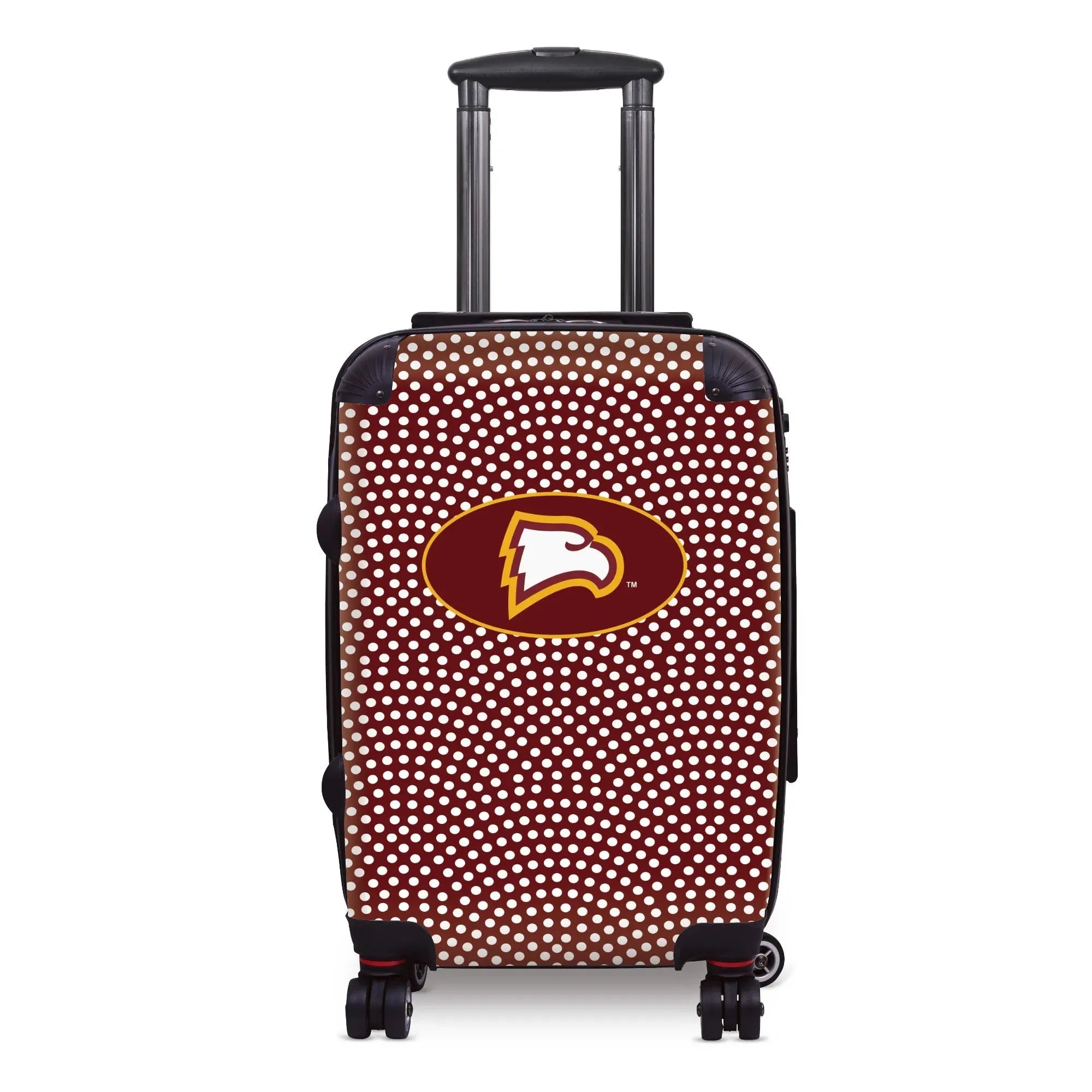 Winthrop University Carry-on Suitcase - Dots Suitcases