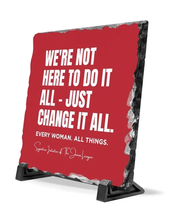 Junior League Every Woman. All Things. | Event Sign | JL Keepsake