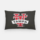 University of Tampa UTampa Banner Lumbar Pillow Cover Black Pillow Covers