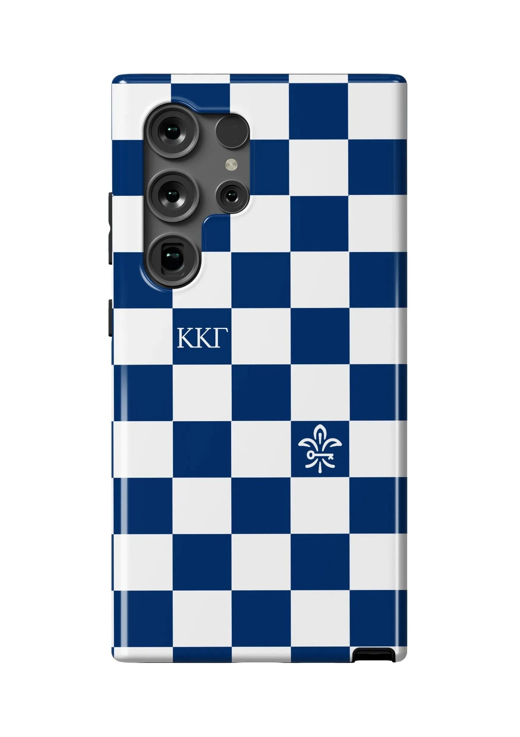 Kappa Kappa Gamma Samsung Galaxy 24, 23 Mobile Phone Case - Check Gloss Mobile Phone Cases