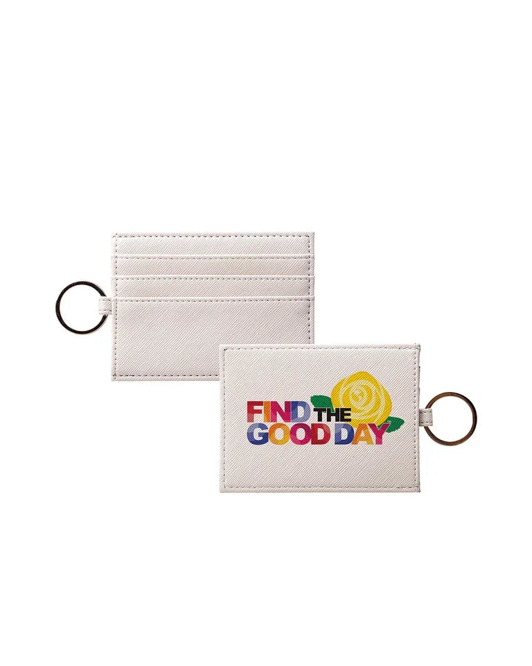 The Junior League Traditional Vegan Saffiano Leather Card Holder