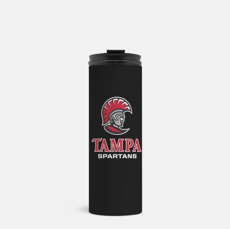 Tampa Spartans Thermal Tumbler 16 oz. Black Drinkware