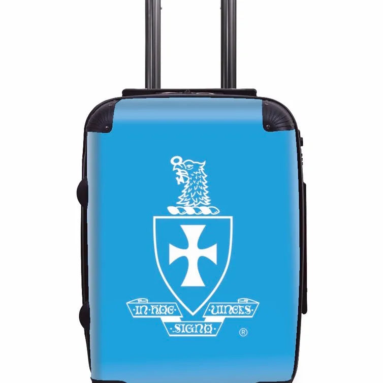 Sigma Chi Carry-On Suitcase - Coat of Arms Blue Suitcases