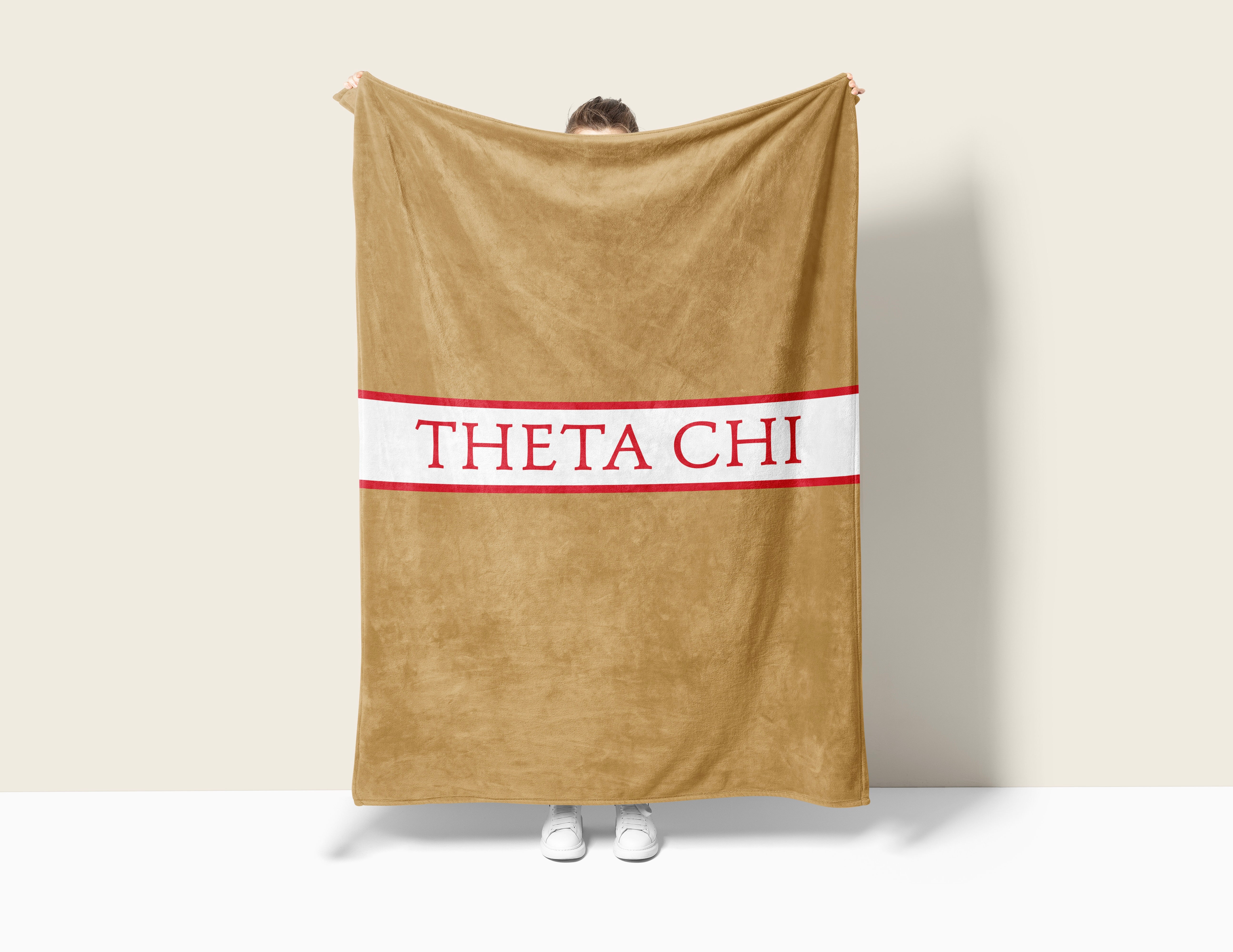 Theta Chi XL 60x80 Blanket - Traditional Center Band | Official Merch