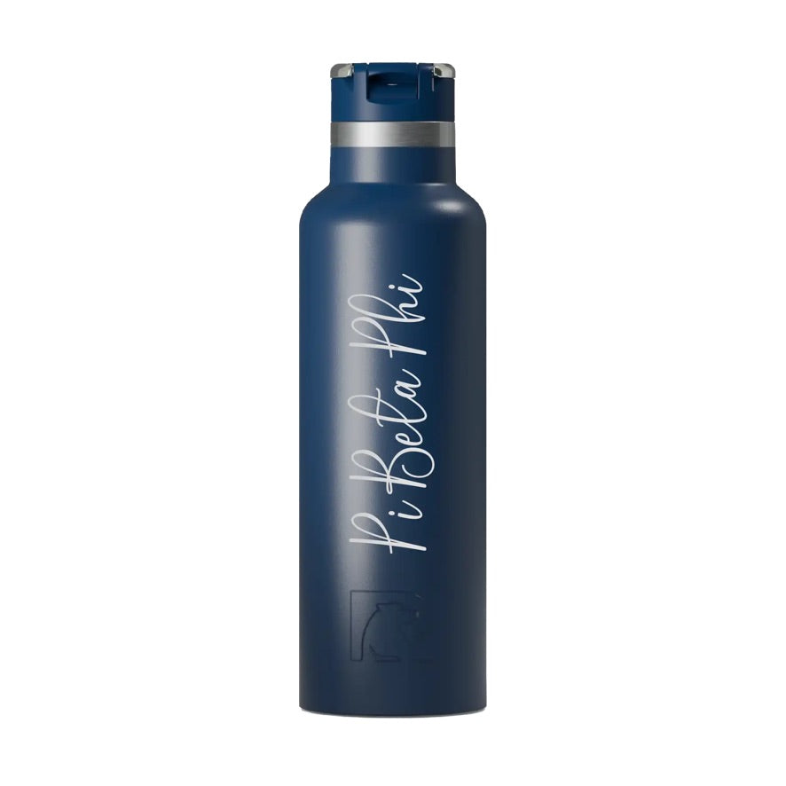 Pi Beta Phi RTIC 20 oz Journey Ceramic Lined Water Bottle - Script