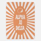 Alpha Xi Delta XL 60x80 Sherpa Throw Blanket - Starburst | AXiD Gifts