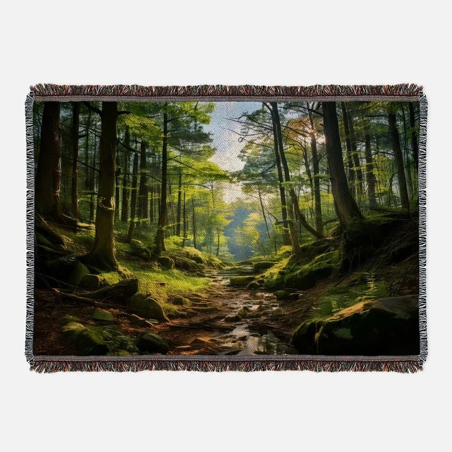 Deep Forest Tapestry & Blanket Horizontal Decorative Tapestries