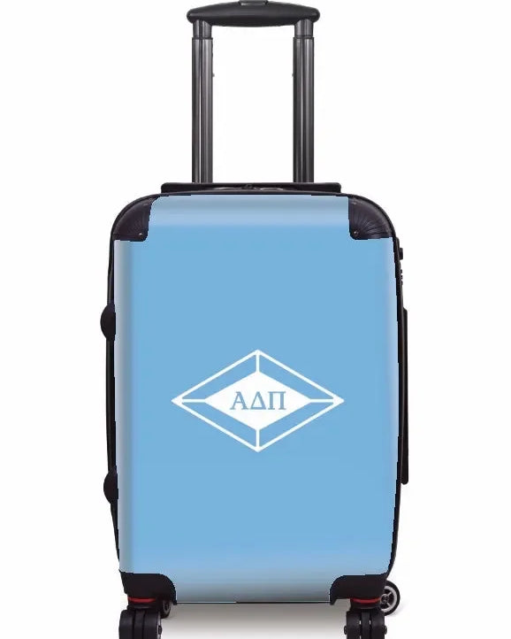 ADPi Carry-on Luggage - Diamond Adelphean Blue Suitcases