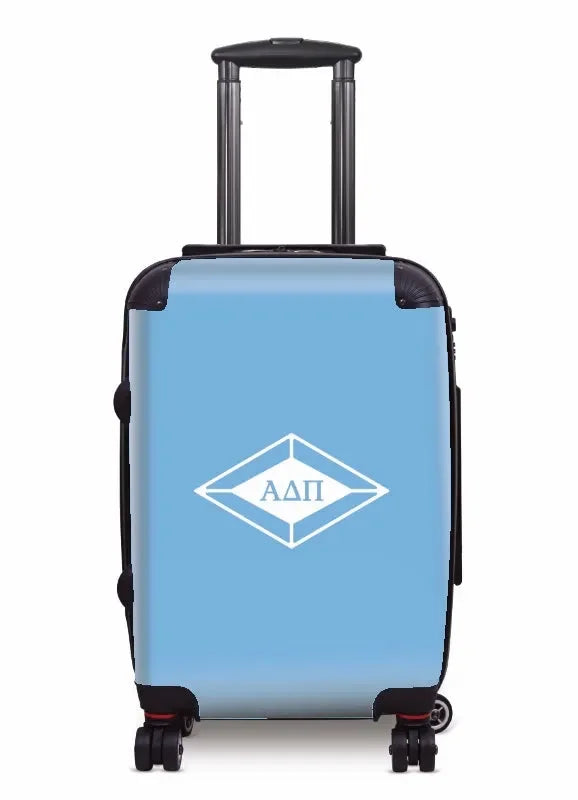 ADPi Carry-on Luggage - Diamond Adelphean Blue Suitcases