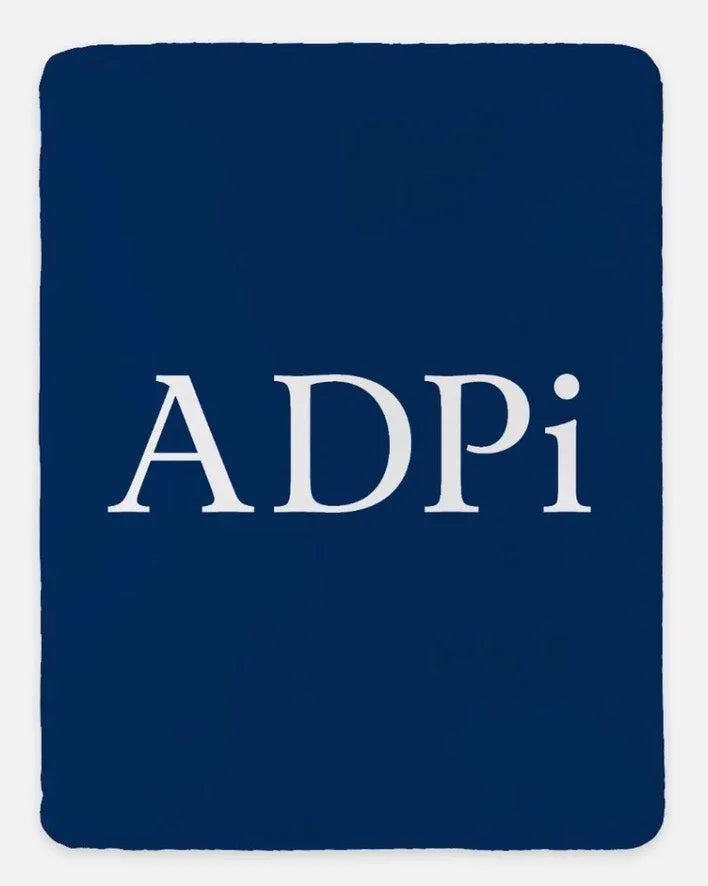 ADPi Sherpa XL 60x80 Sherpa Throw Blanket