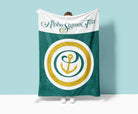 Alpha Sigma Tau XL 60x80 Sherpa Throw Blanket - Bullseye Throw Blankets