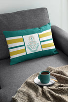 Alpha Sigma Tau Lumbar Pillow Cover - Crest Pillow Covers