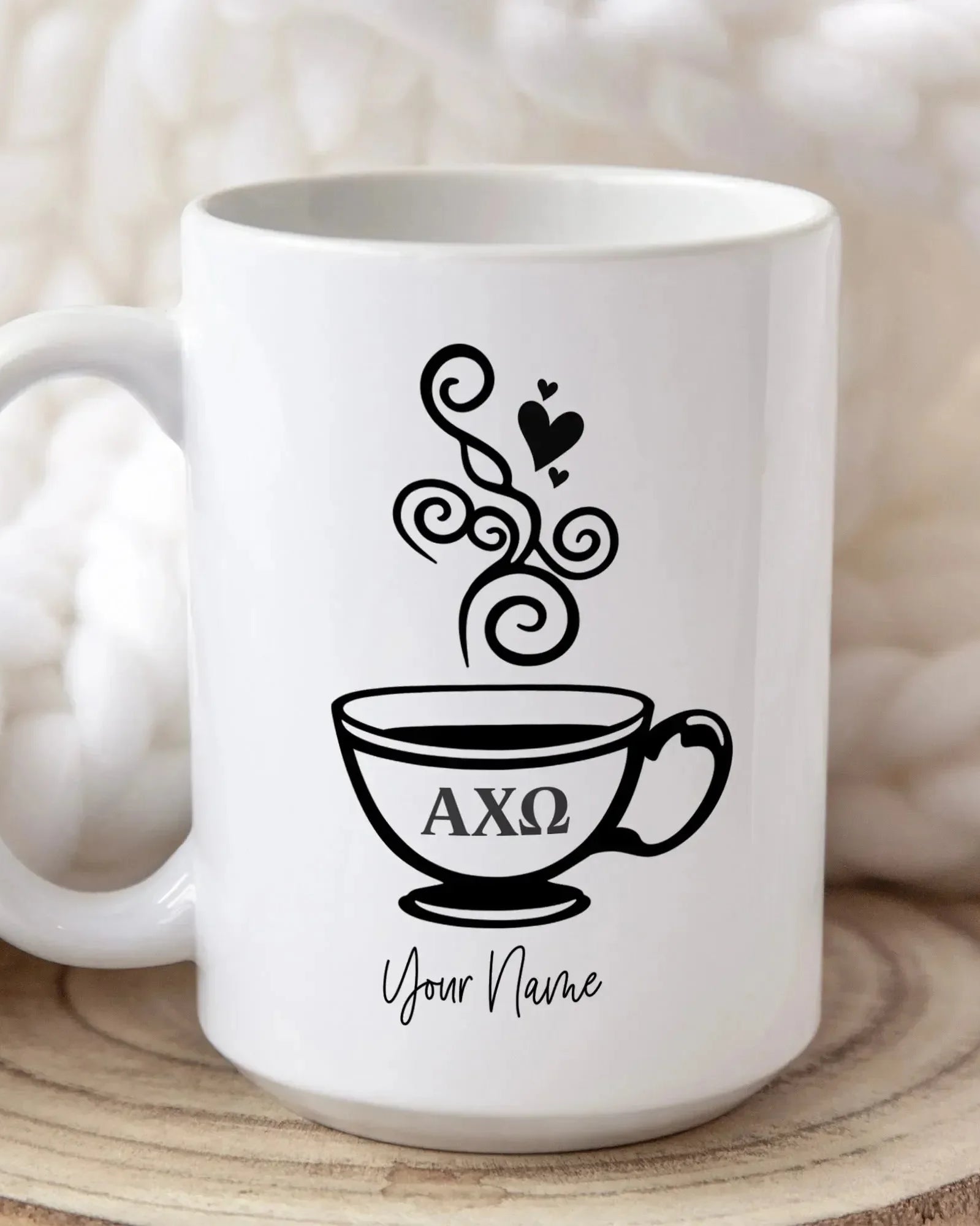 AXO Personalized Coffee Mug Deluxe 15 oz. Drinkware