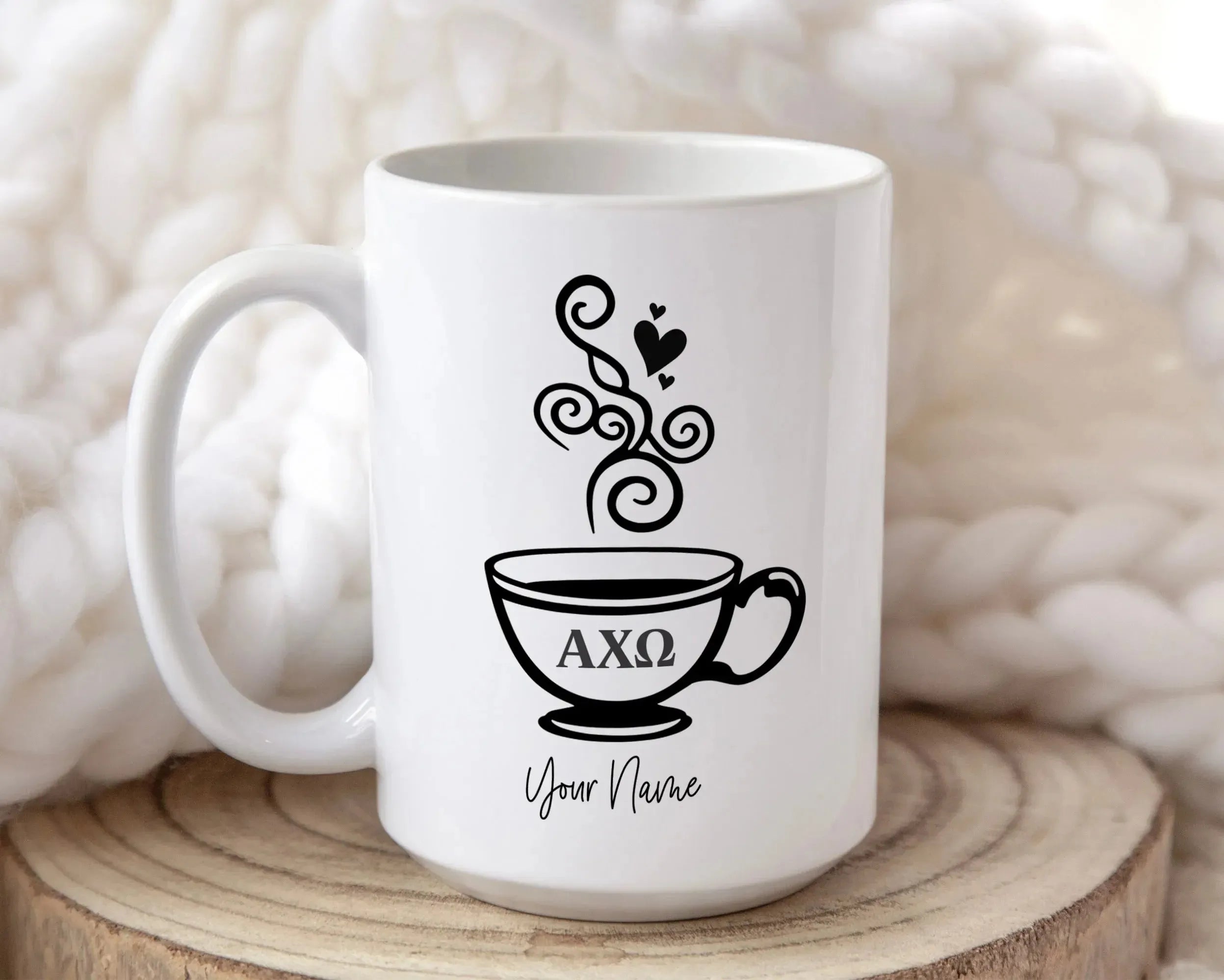AXO Personalized Coffee Mug Deluxe 15 oz. Drinkware