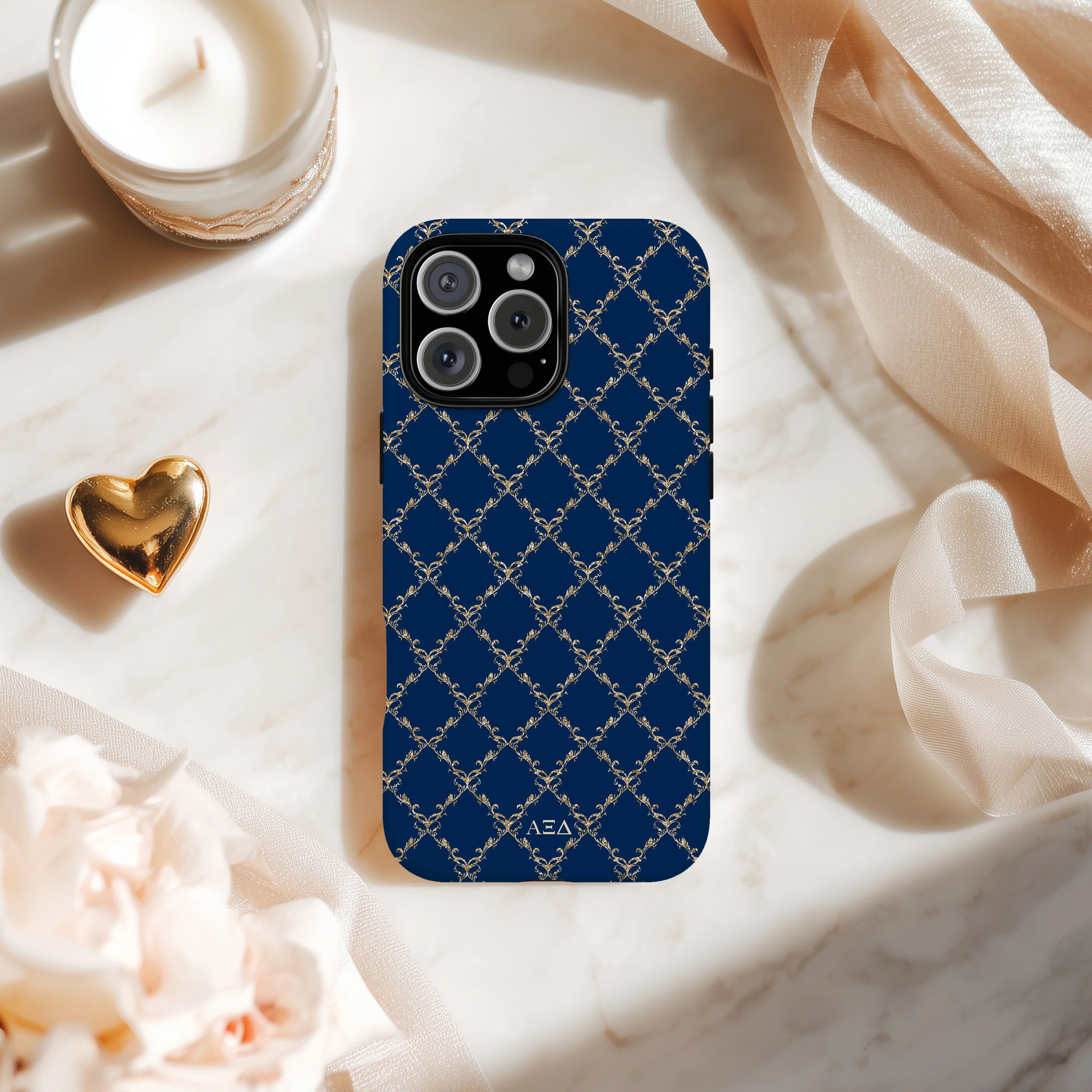 Alpha Xi Delta iPhone Mobile Phone Case Lattice | AXiD Gifts