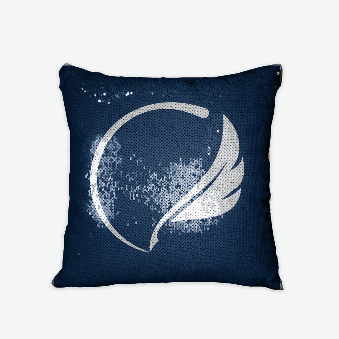 Alpha Xi Delta Sequin Pillow Cover - Quill | AXiD Gifts & Dorm Decor