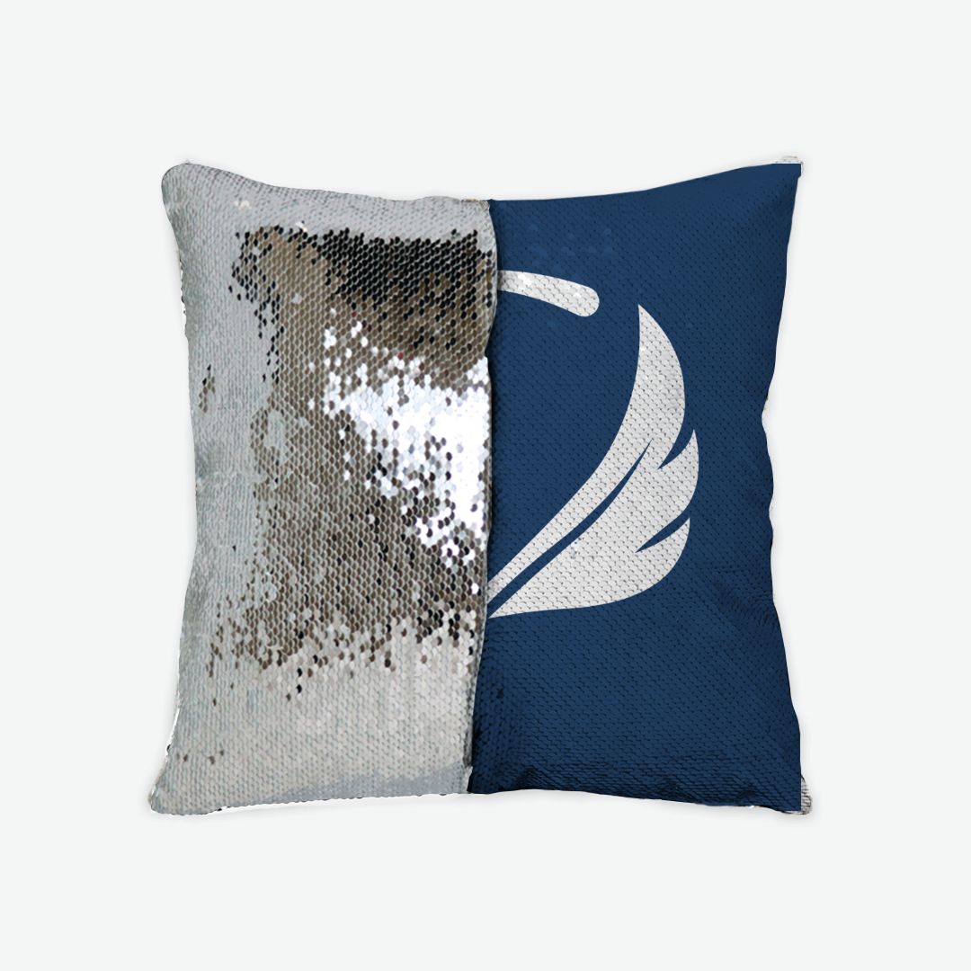 Alpha Xi Delta Sequin Pillow Cover - Quill | AXiD Gifts & Dorm Decor