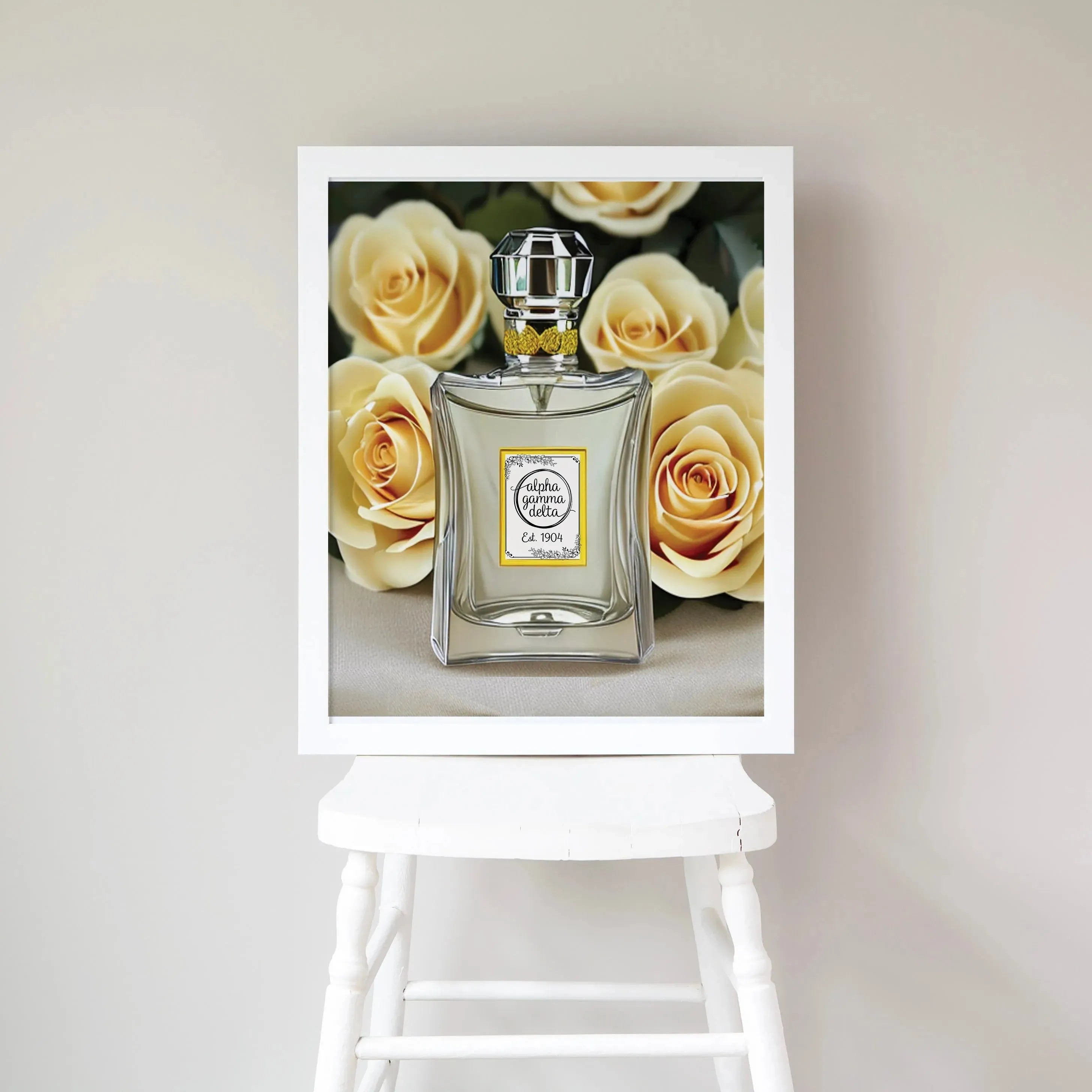 Alpha Gamma Delta 16x20 Poster - Perfume Bottle Wall Art & Signs