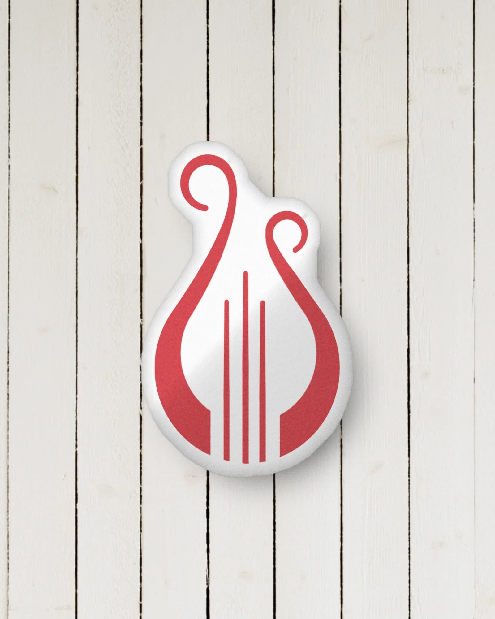 Alpha Chi Omega Lyre Custom-Shape Throw Pillow