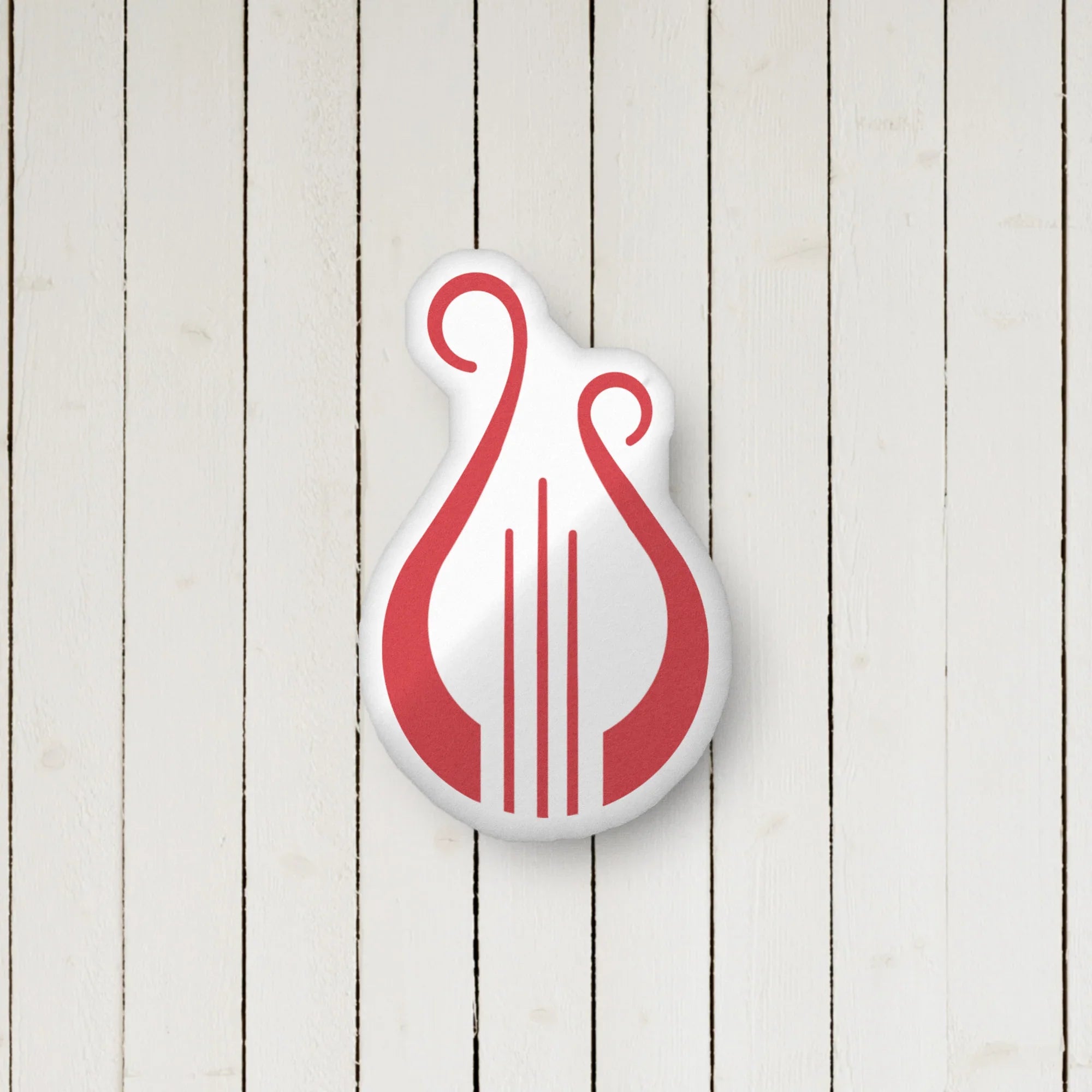 Alpha Chi Omega Lyre Custom-Shape Throw Pillow
