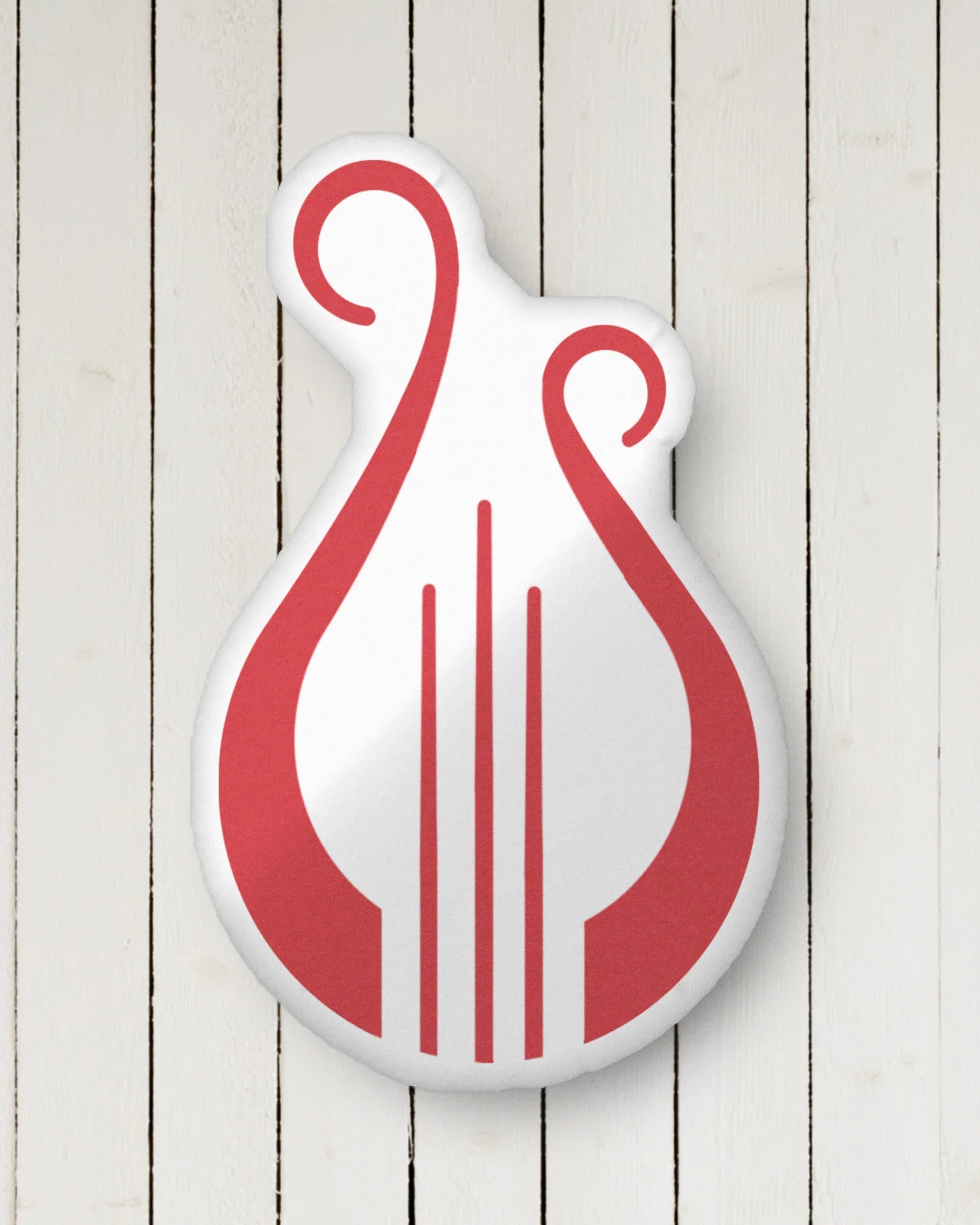 Alpha Chi Omega Lyre Custom-Shape Throw Pillow