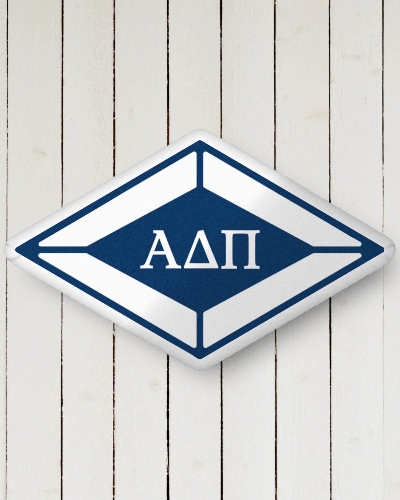Alpha Delta Pi Diamond Custom-Shape Throw Pillow