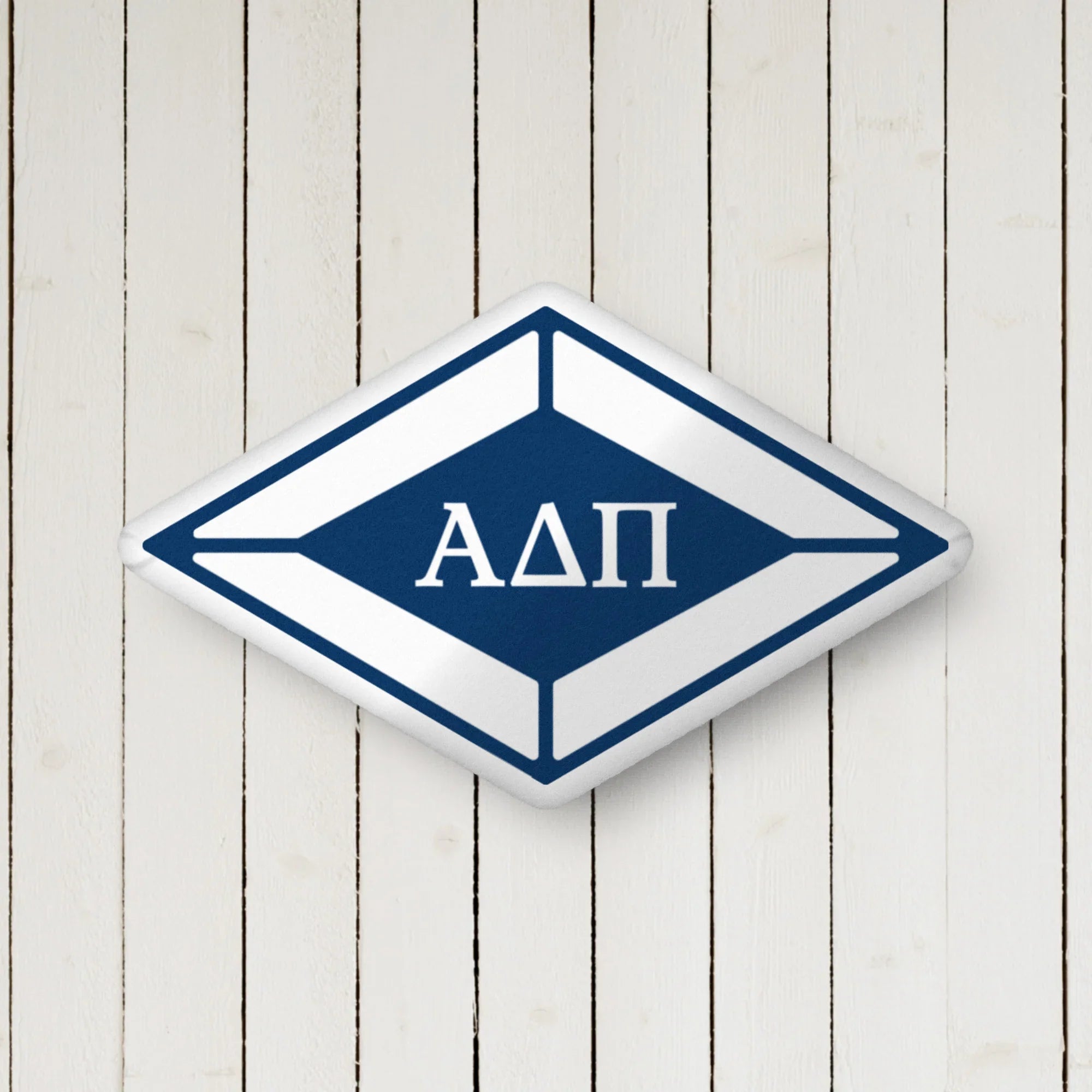 Alpha Delta Pi Diamond Custom-Shape Throw Pillow